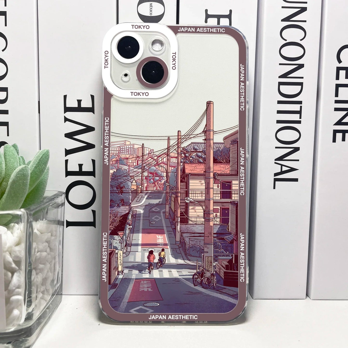 Pink Japanese Anime Aesthetic House IPhone Case - Drealy Store