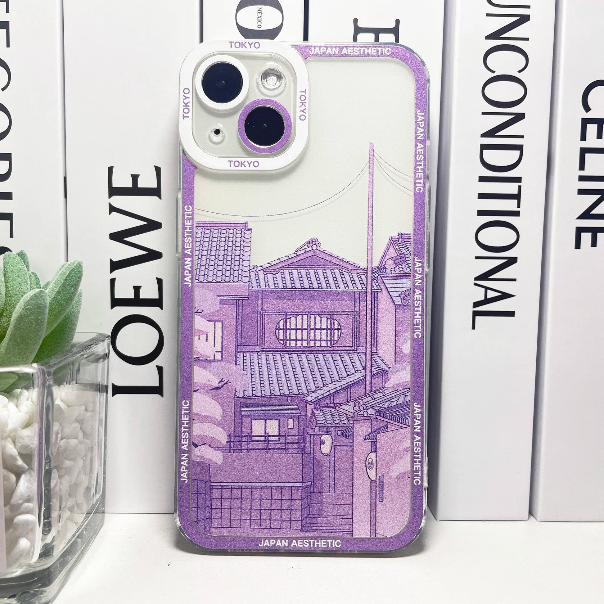 Pink Japanese Anime Aesthetic House IPhone Case - Drealy Store