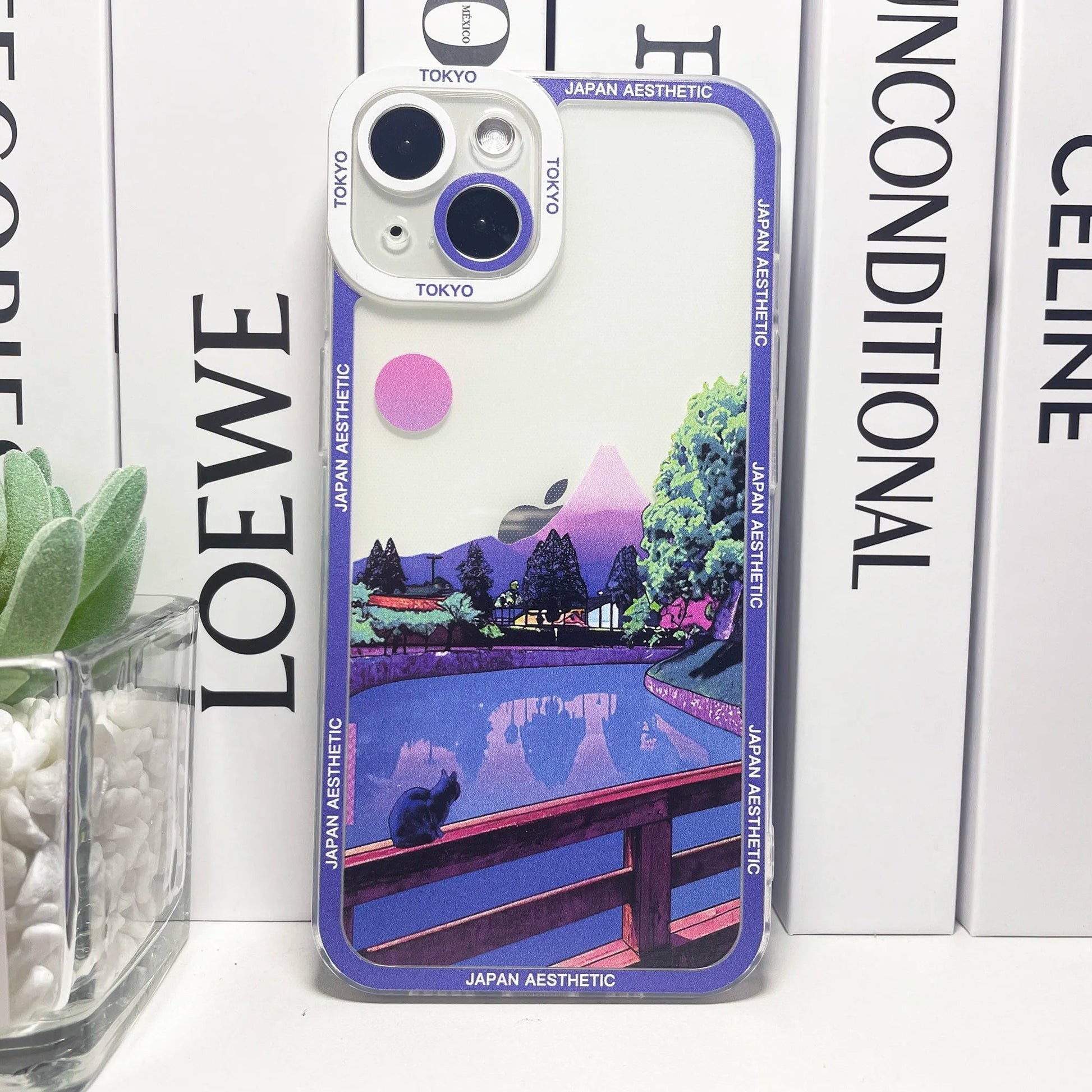 Pink Japanese Anime Aesthetic House IPhone Case - Drealy Store