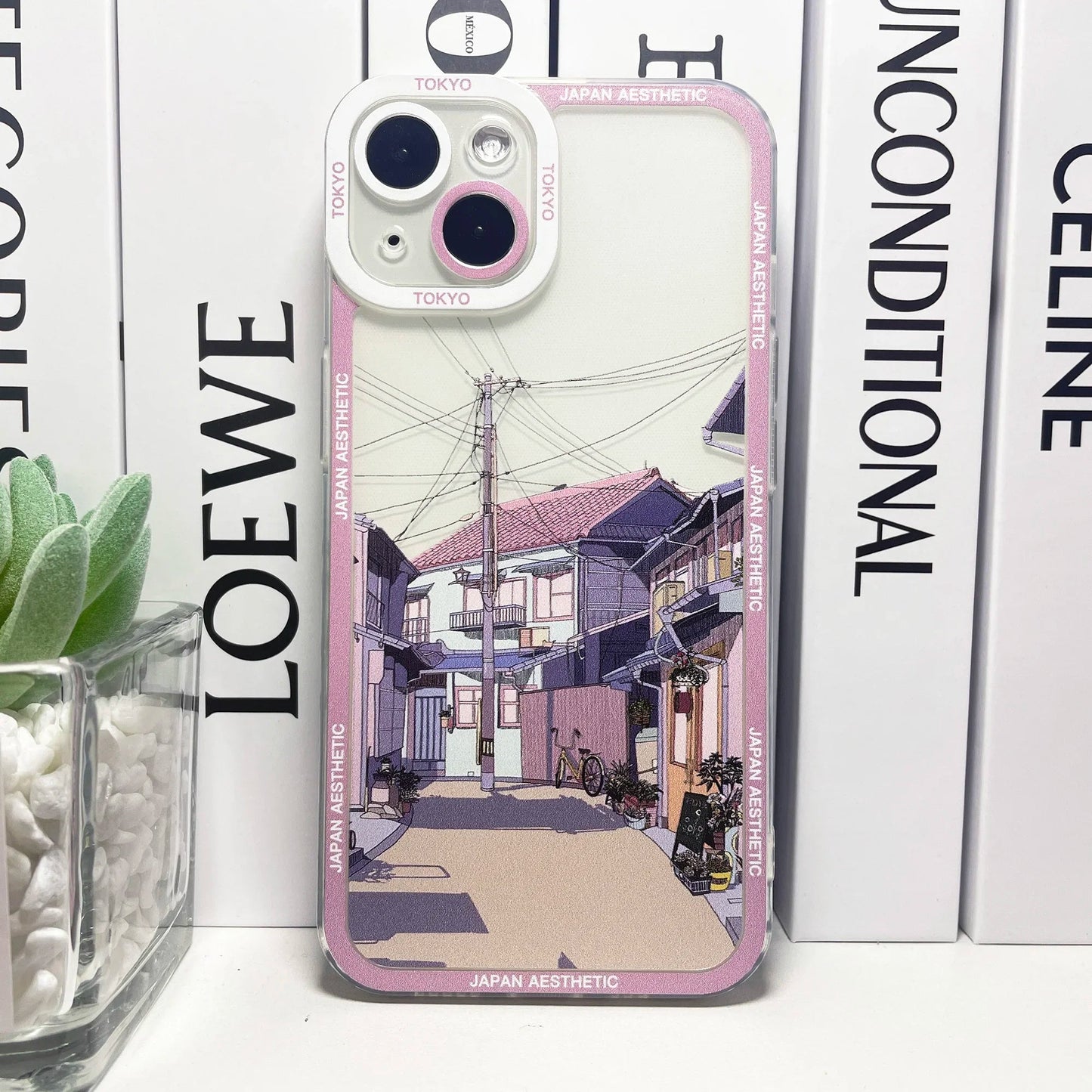 Pink Japanese Anime Aesthetic House IPhone Case - Drealy Store