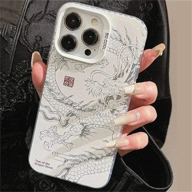 The Way Of The Dragon: Dragon Iphone Case Matte Hard Cover - Drealy Store