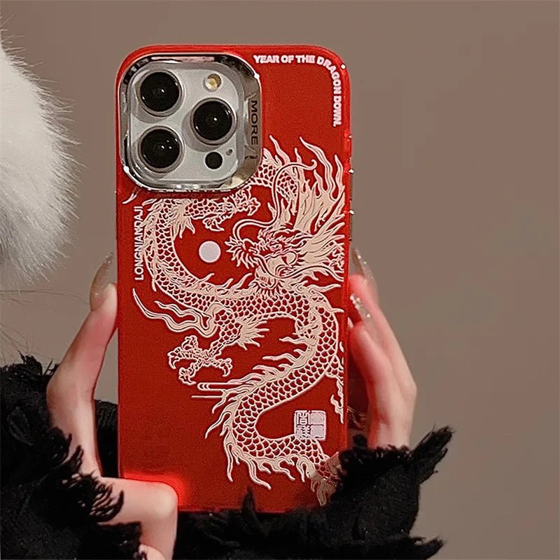 The Way Of The Dragon: Dragon Iphone Case Matte Hard Cover - Drealy Store