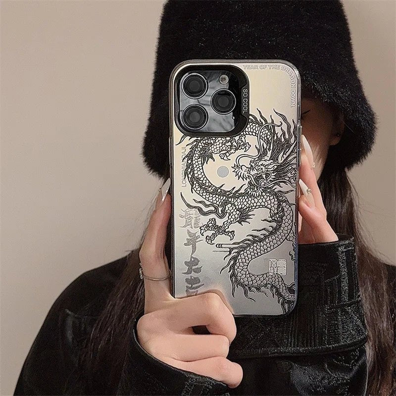 The Way Of The Dragon: Dragon Iphone Case Matte Hard Cover - Drealy Store